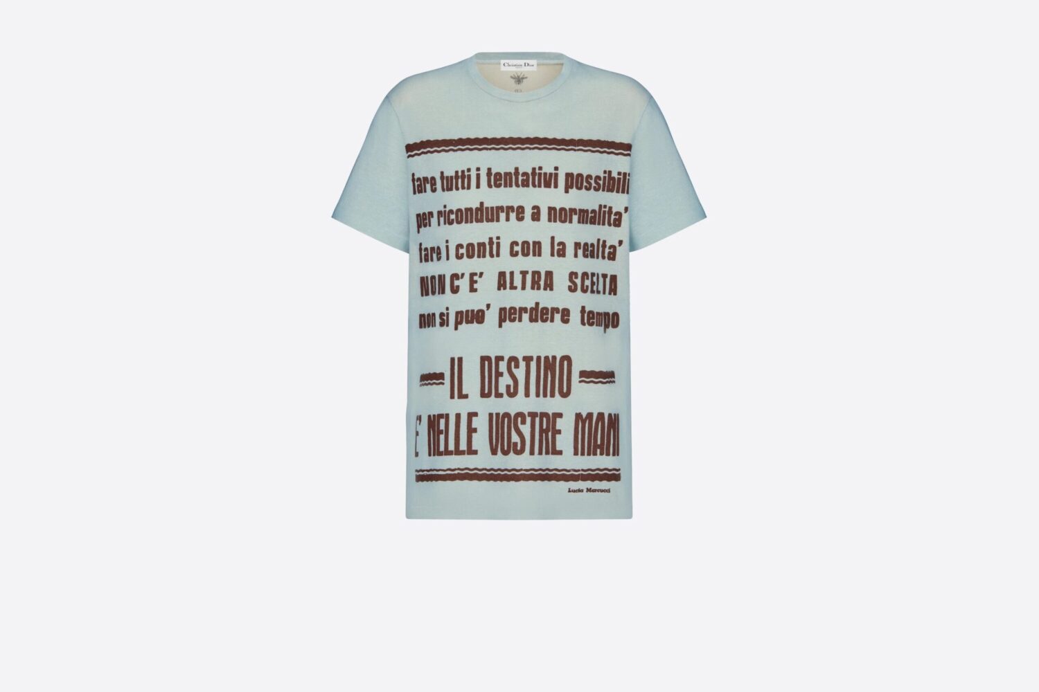 T-SHIRT “THE DESTINY IS IN YOUR HANDS”
