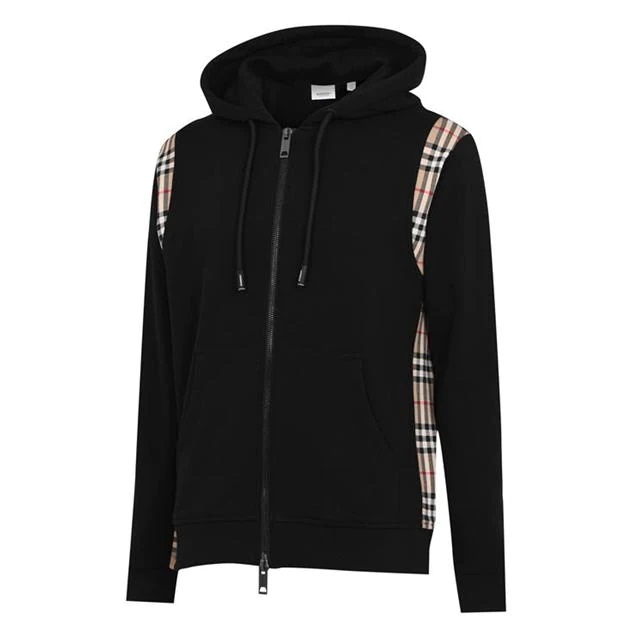 BURBERRY CHECKER ZIP HOODIE