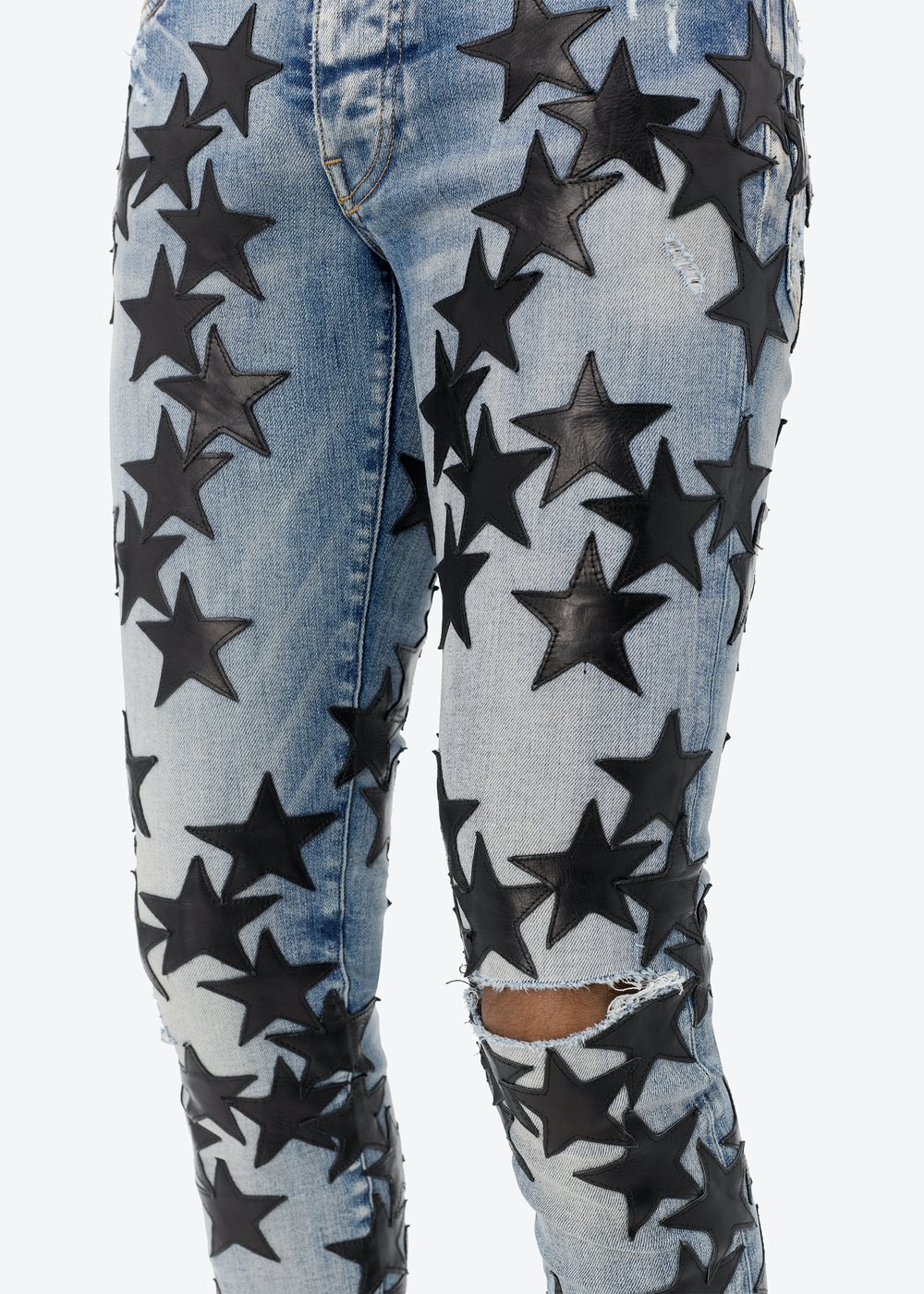 CHEMIST LEATHER STARS JEAN