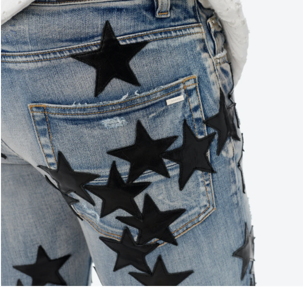 CHEMIST LEATHER STARS JEAN