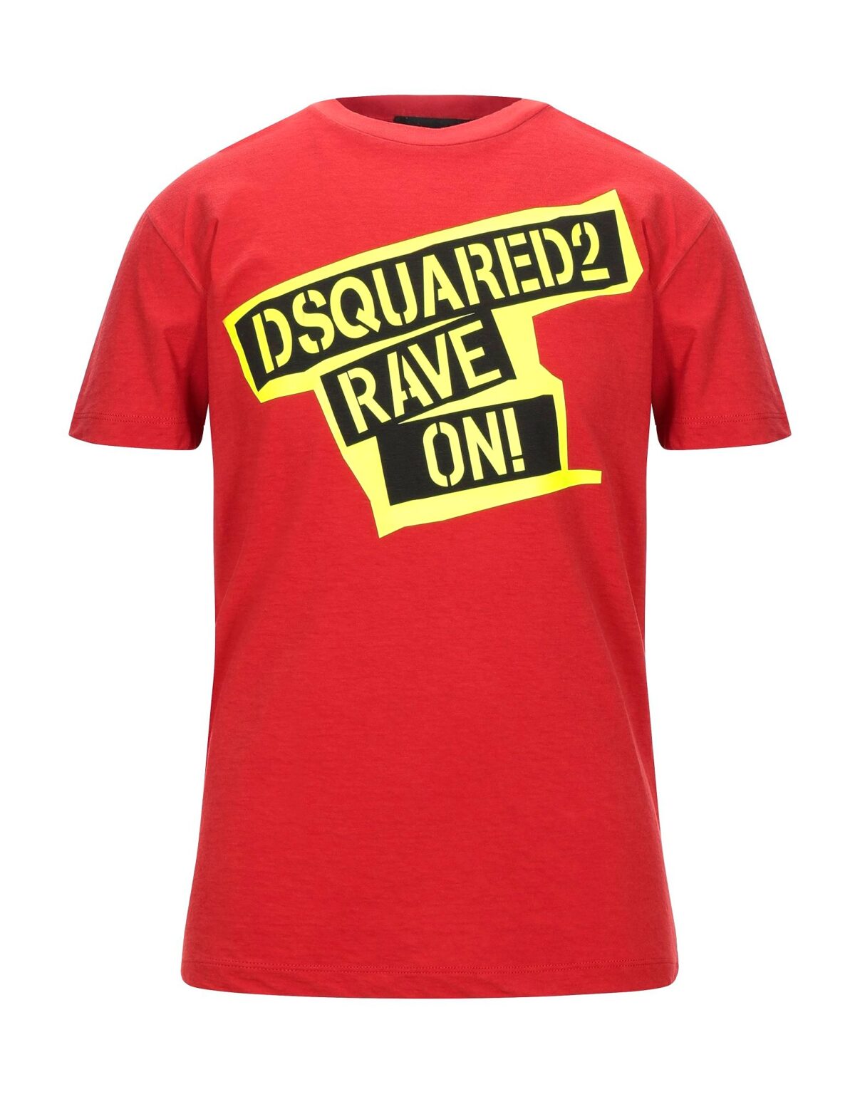 DSQUARED2 “RAVE ON” PRINTED SHORT SLEEVE T-SHIRT