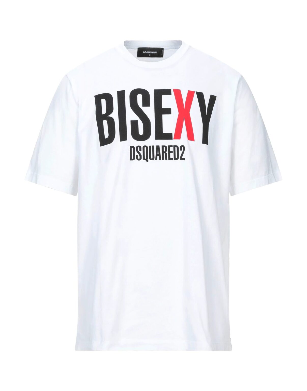 DSQUARED2 “BISEXY” PRINTED SHORT SLEEVE T-SHIRT