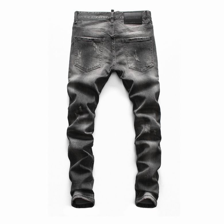 DSQUARED2 GREY RIPPED JEANS “2”