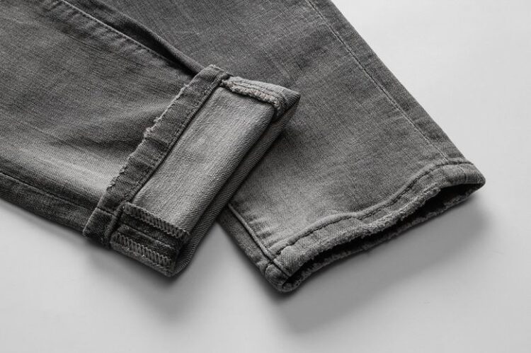 DSQUARED2 GREY RIPPED JEANS “2”