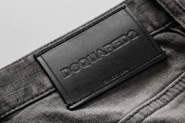 DSQUARED2 GREY RIPPED JEANS “2”