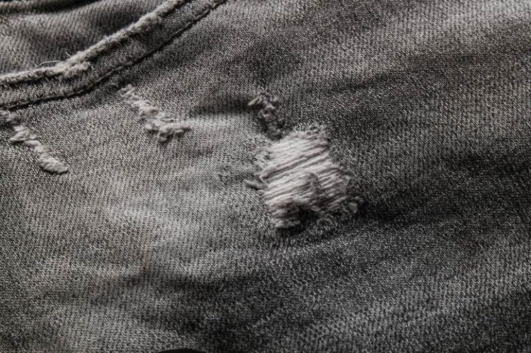 DSQUARED2 GREY RIPPED JEANS “2”
