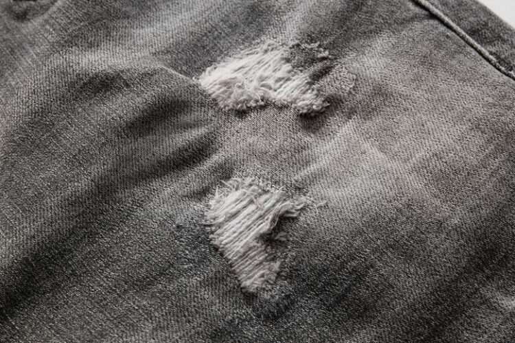DSQUARED2 GREY RIPPED JEANS “2”