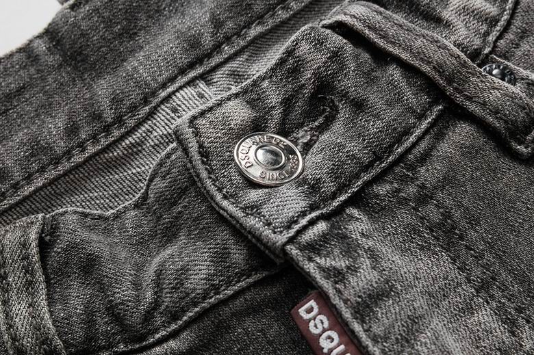DSQUARED2 GREY RIPPED JEANS “2”