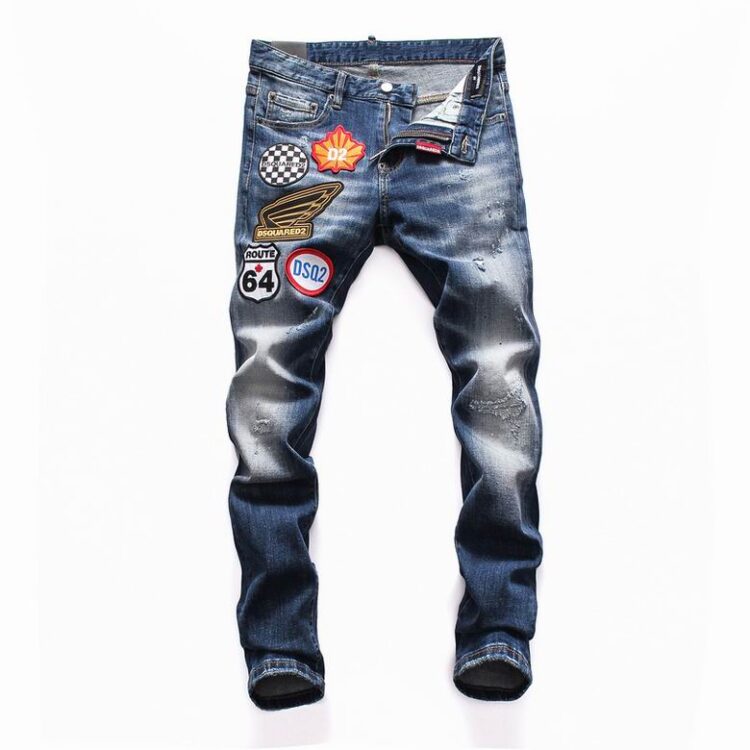 DSQUARED2 PATCH BLUE JEANS 1