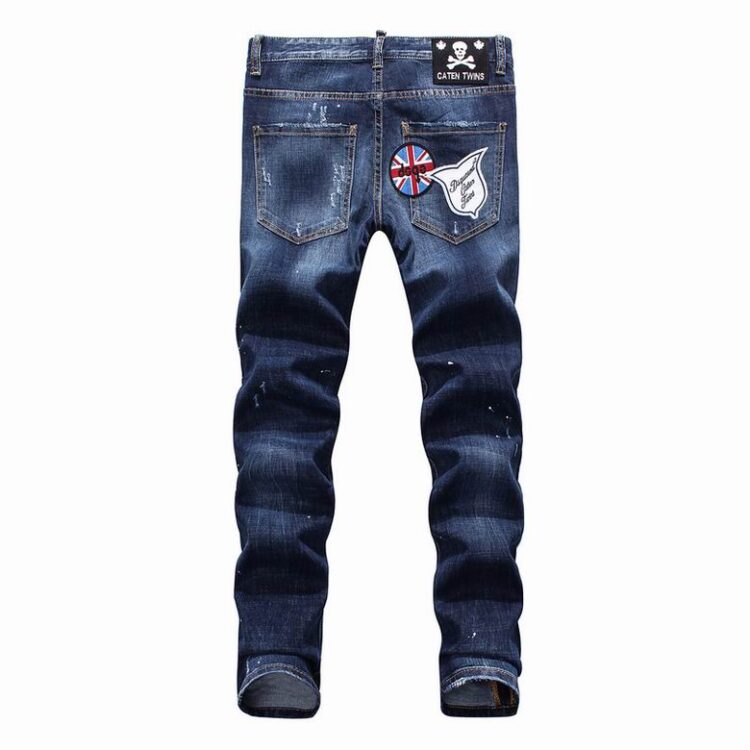 DSQUARED2 PATCH BLUE JEANS 2