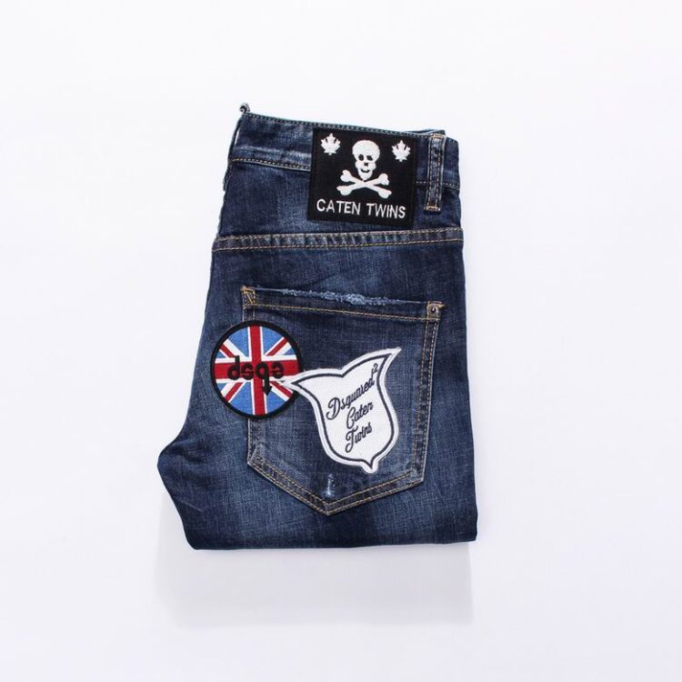 DSQUARED2 PATCH BLUE JEANS 2