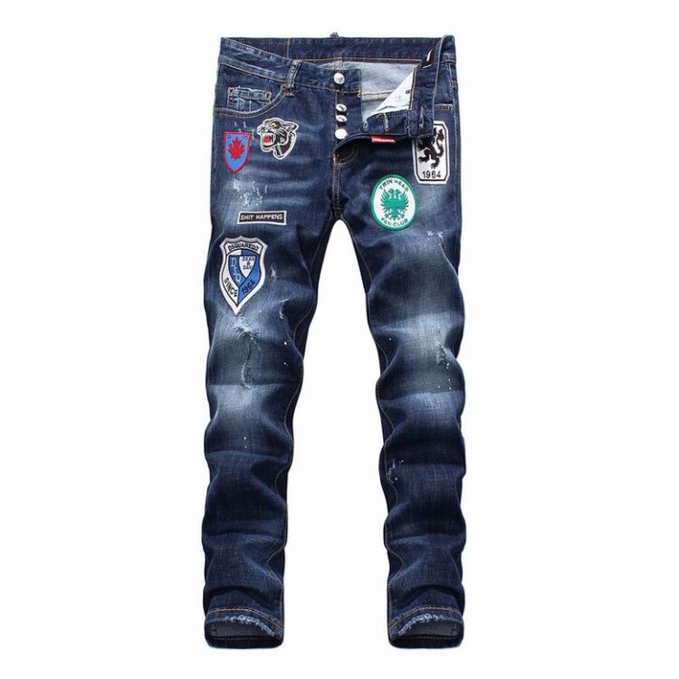 DSQUARED2 PATCH BLUE JEANS 2