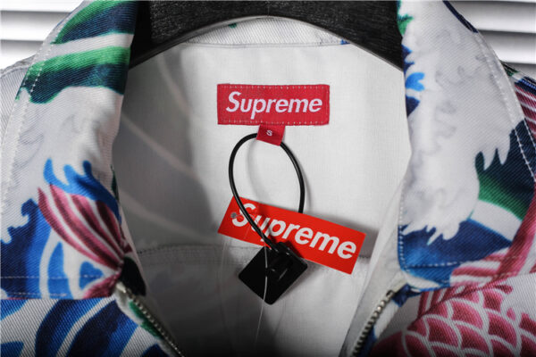 Supreme Jacket All printed jean jacket
