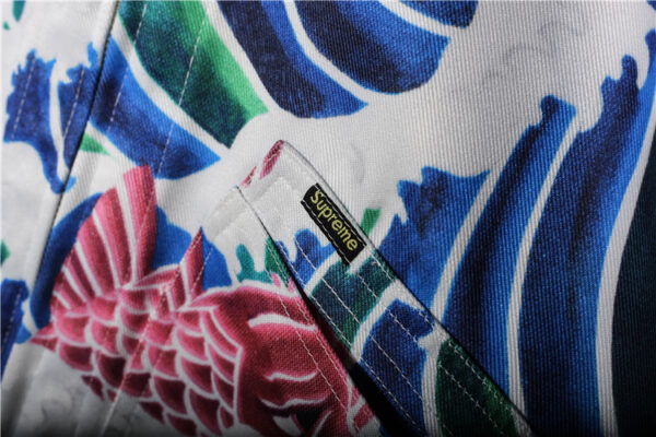 Supreme Jacket All printed jean jacket