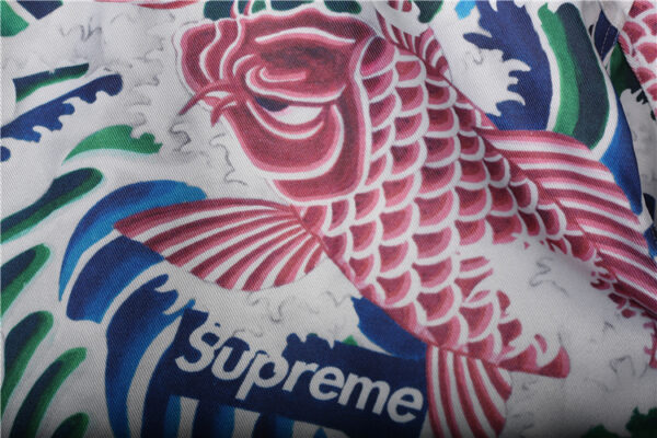 Supreme Jacket All printed jean jacket
