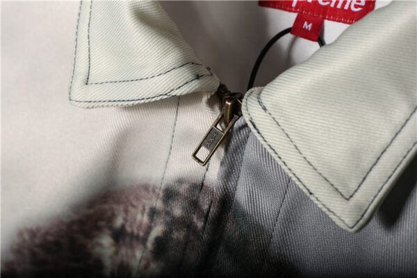 Supreme Jacket All printed jean jacket