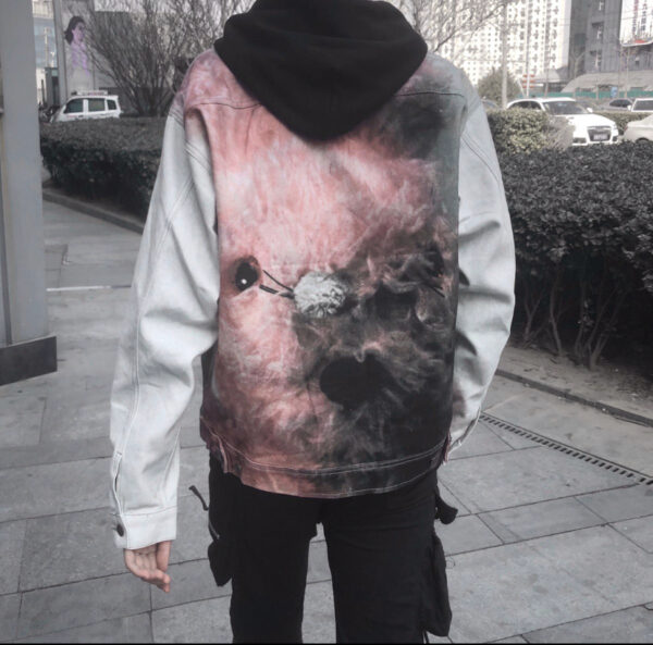 Supreme Jacket All printed jean jacket