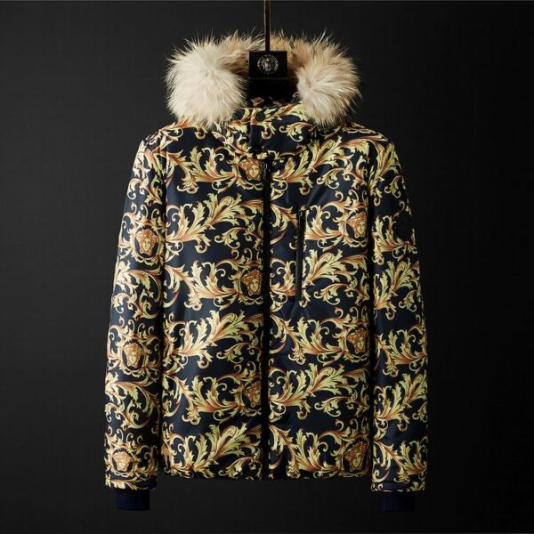 Versace Down jacket All printed down jacket 1