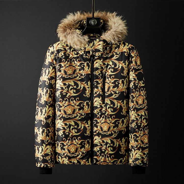 Versace Down jacket All printed down jacket 1