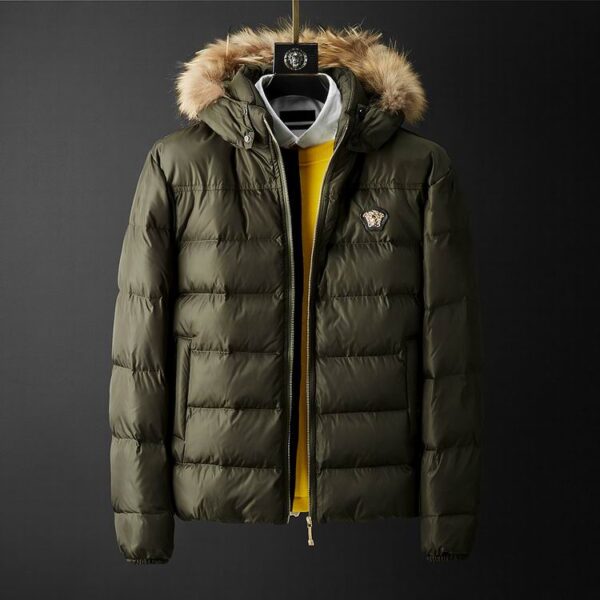 Versace Down jacket All printed down jacket 3