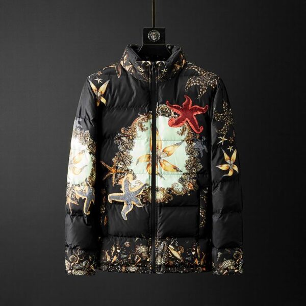 Versace Down jacket All printed down jacket 4