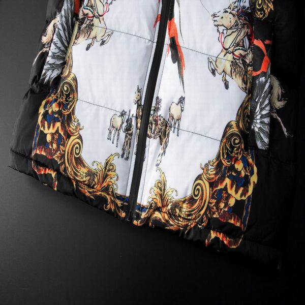 Versace Down jacket All printed down jacket 5