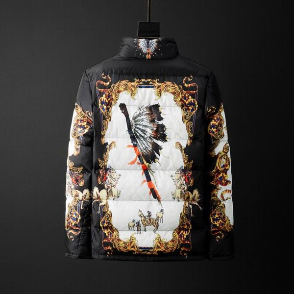 Versace Down jacket All printed down jacket 5