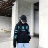 Supreme Hoodies Big logo printed 1