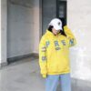 Supreme Hoodies Big logo printed 1