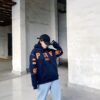 Supreme Hoodies Big logo printed 1