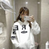 Supreme Hoodies Big logo printed 5