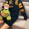 Supreme Hoodies Big logo printed 5