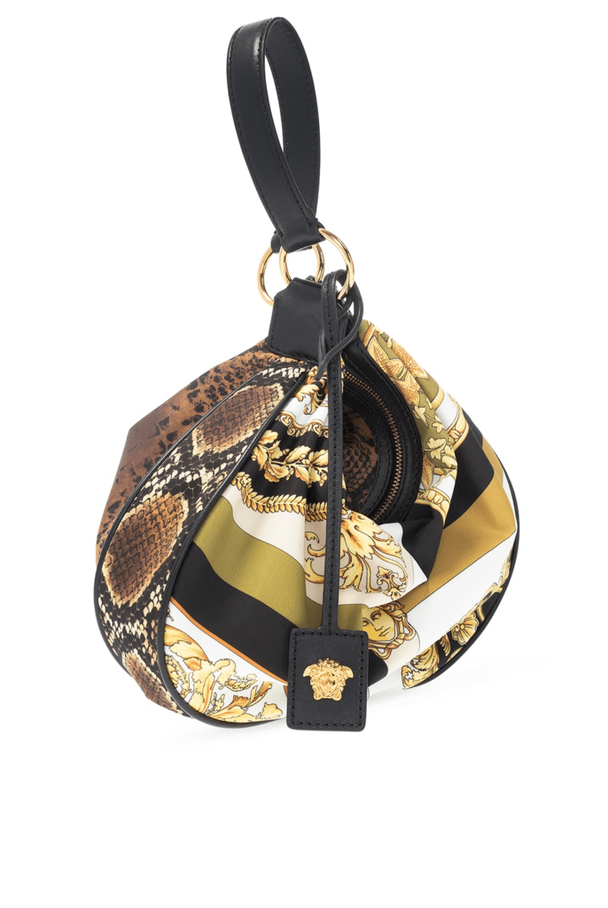 VERSACE PATTERNED HAND BAG