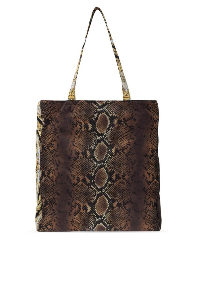 VERSACE PATTERNED SHOPPER BAG