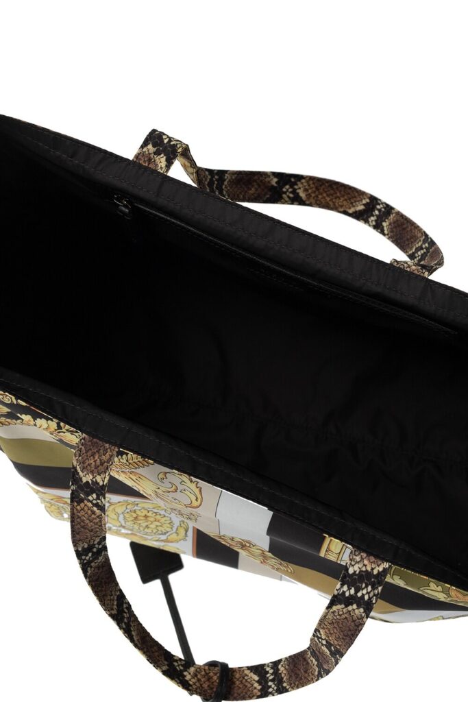 VERSACE PATTERNED SHOPPER BAG