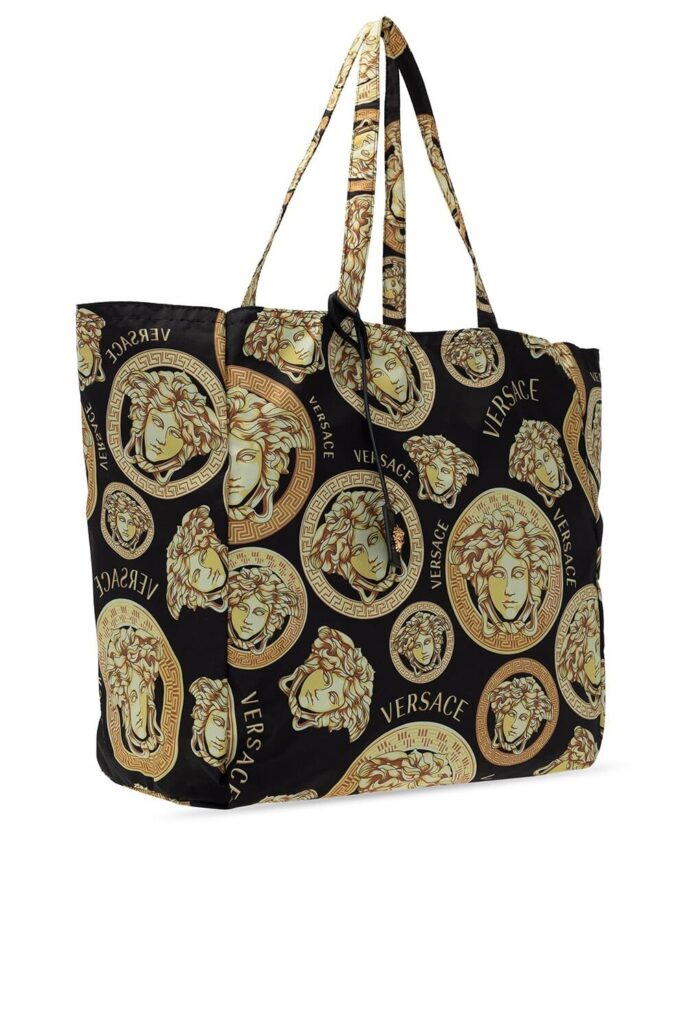 VERSACE PATTERNED SHOPPER BAG