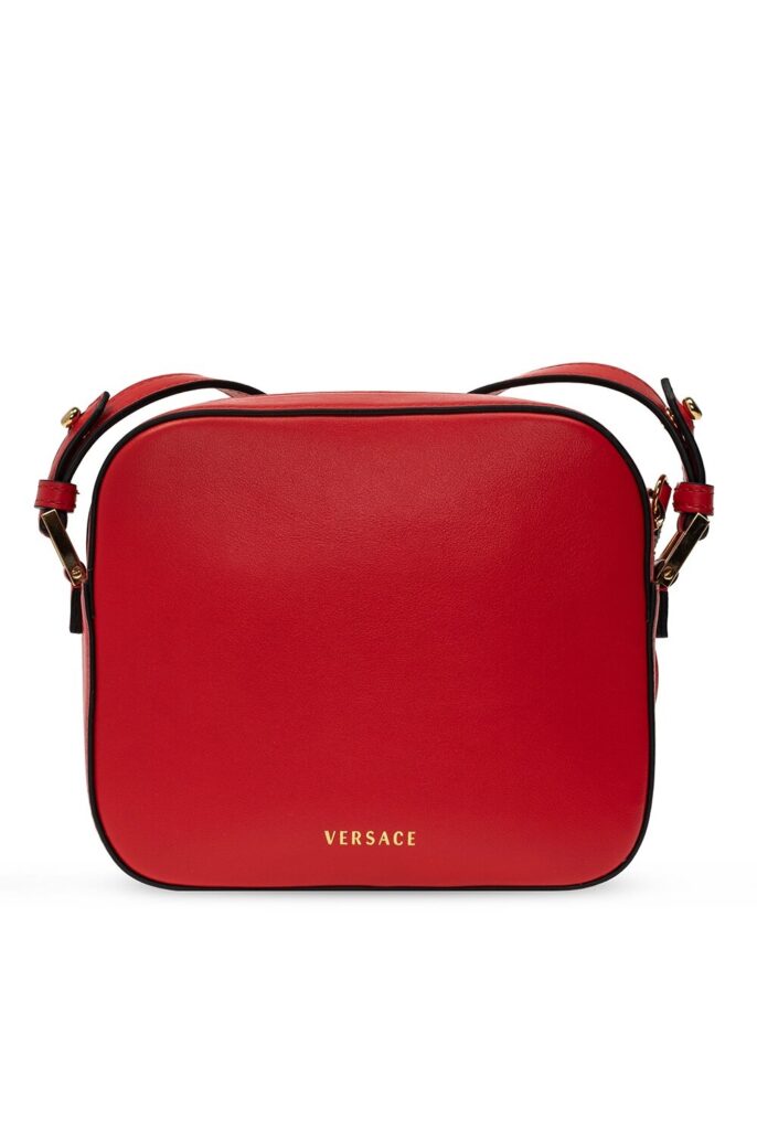 VERSACE SHOULDER BAG WITH LOGO