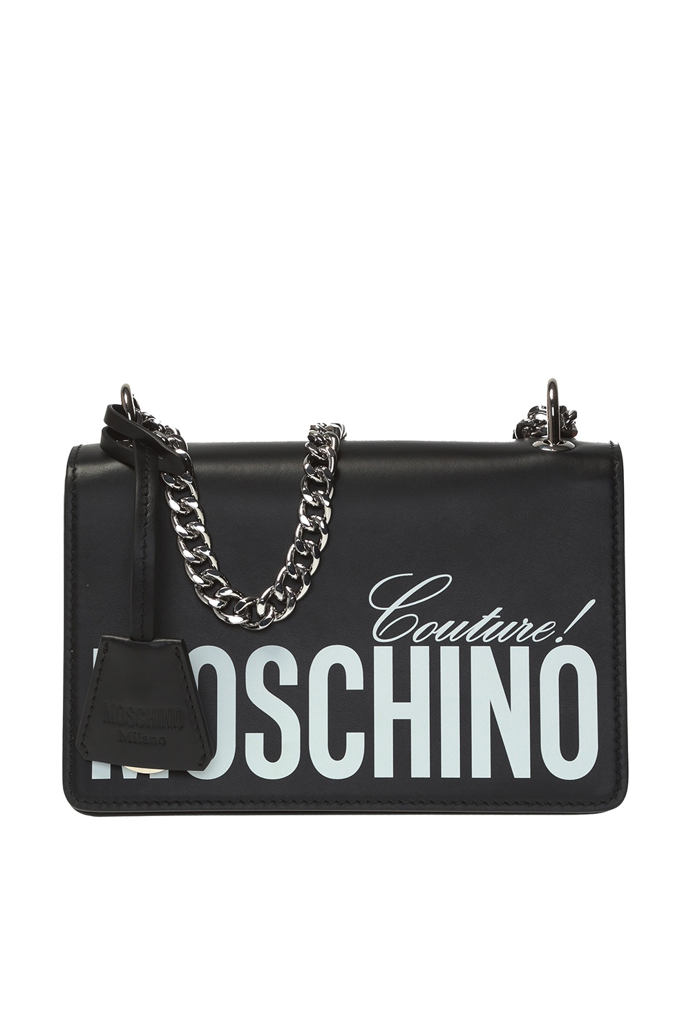 MOSCHINO BRANDED SHOULDER BAG