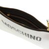 MOSCHINO LOGO-PRINTED CLUTCH