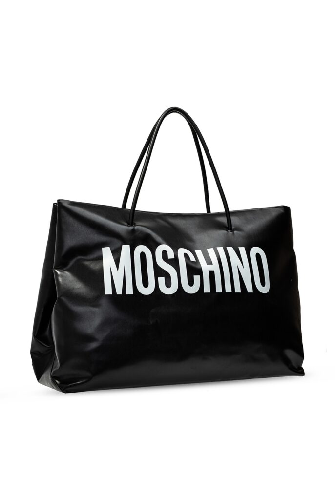 MOSCHINO SHOPPER BAG WITH LOGO