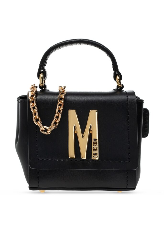 MOSCHINO SHOULDER BAG WITH LOGO