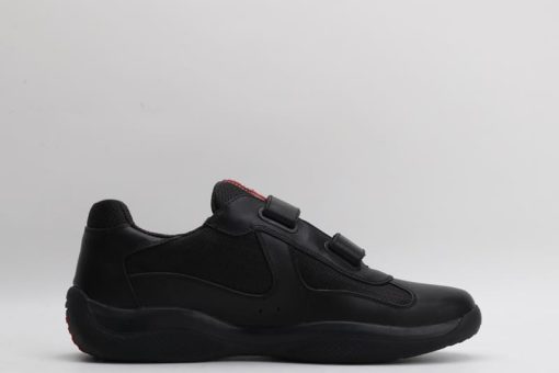 Prada America’s Cup Soft rubber and bike fabric sneakers