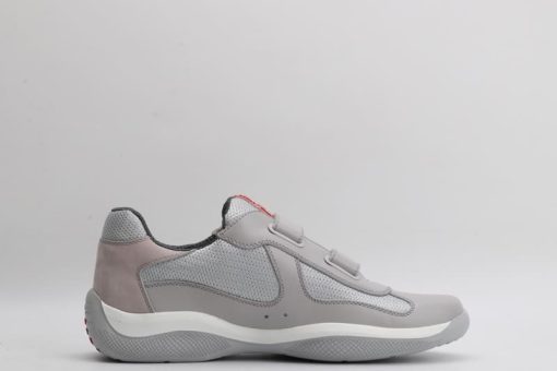Prada America’s Cup Soft rubber and bike fabric sneakers