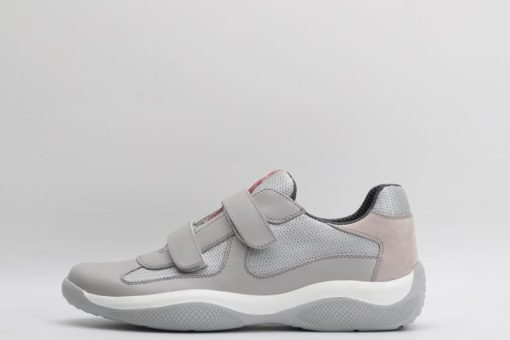 Prada America’s Cup Soft rubber and bike fabric sneakers