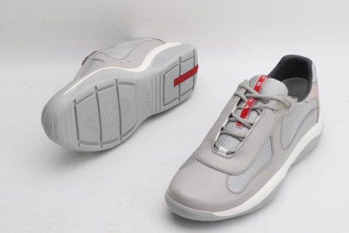 Prada America’s Cup Soft rubber and bike fabric sneakers