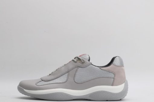 Prada America’s Cup Soft rubber and bike fabric sneakers