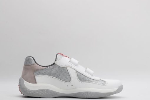 Prada America’s Cup Soft rubber and bike fabric sneakers