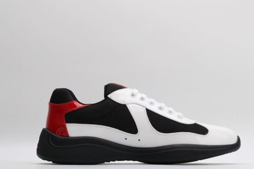 Prada America’s Cup Soft rubber and bike fabric sneakers
