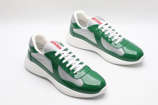 Prada America’s Cup Soft rubber and bike fabric sneakers