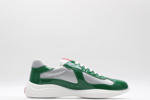 Prada America’s Cup Soft rubber and bike fabric sneakers